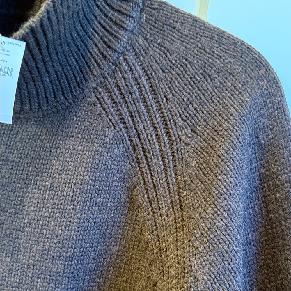 Banana Republic Rich Brown Cowl Neck Sweater - Picture 6 of 8